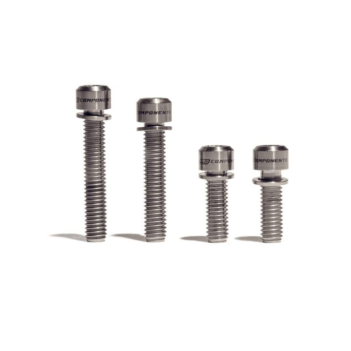 Kit Mordazas (calipers) MTB disco 180-160 mm - Plateado