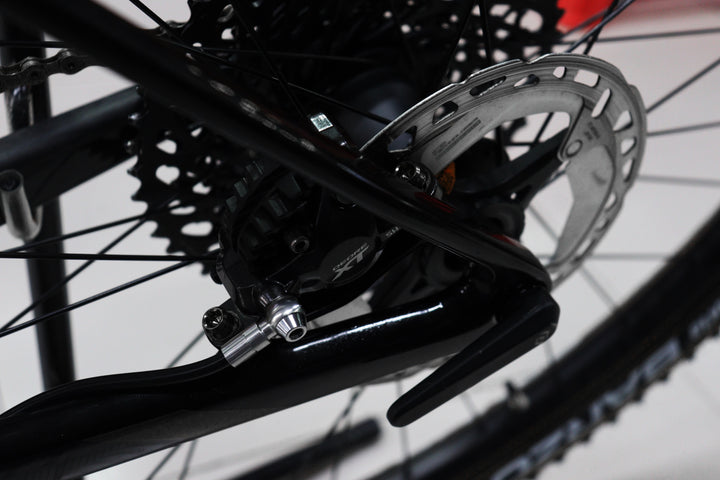 Kit Mordazas (calipers) MTB disco 180-160 mm - Negro