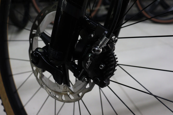 Kit Mordazas (calipers) MTB disco 180-160 mm - Plateado