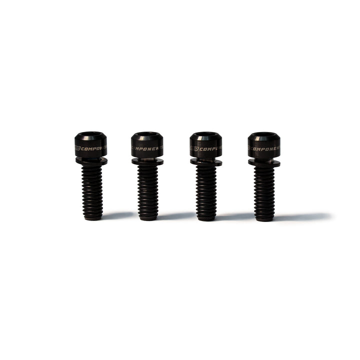 Kit Mordazas (calipers) MTB disco 160 mm - Negro