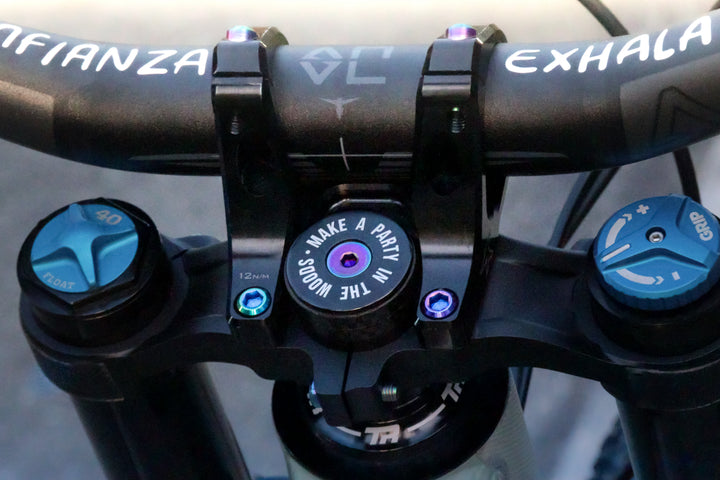 Kit de Tornillos de Titanio para Potencias de MTB - Ruta - Gravel - Enduro