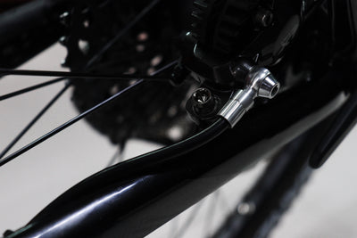 Kit Mordazas (calipers) MTB disco 180-160 mm - Negro